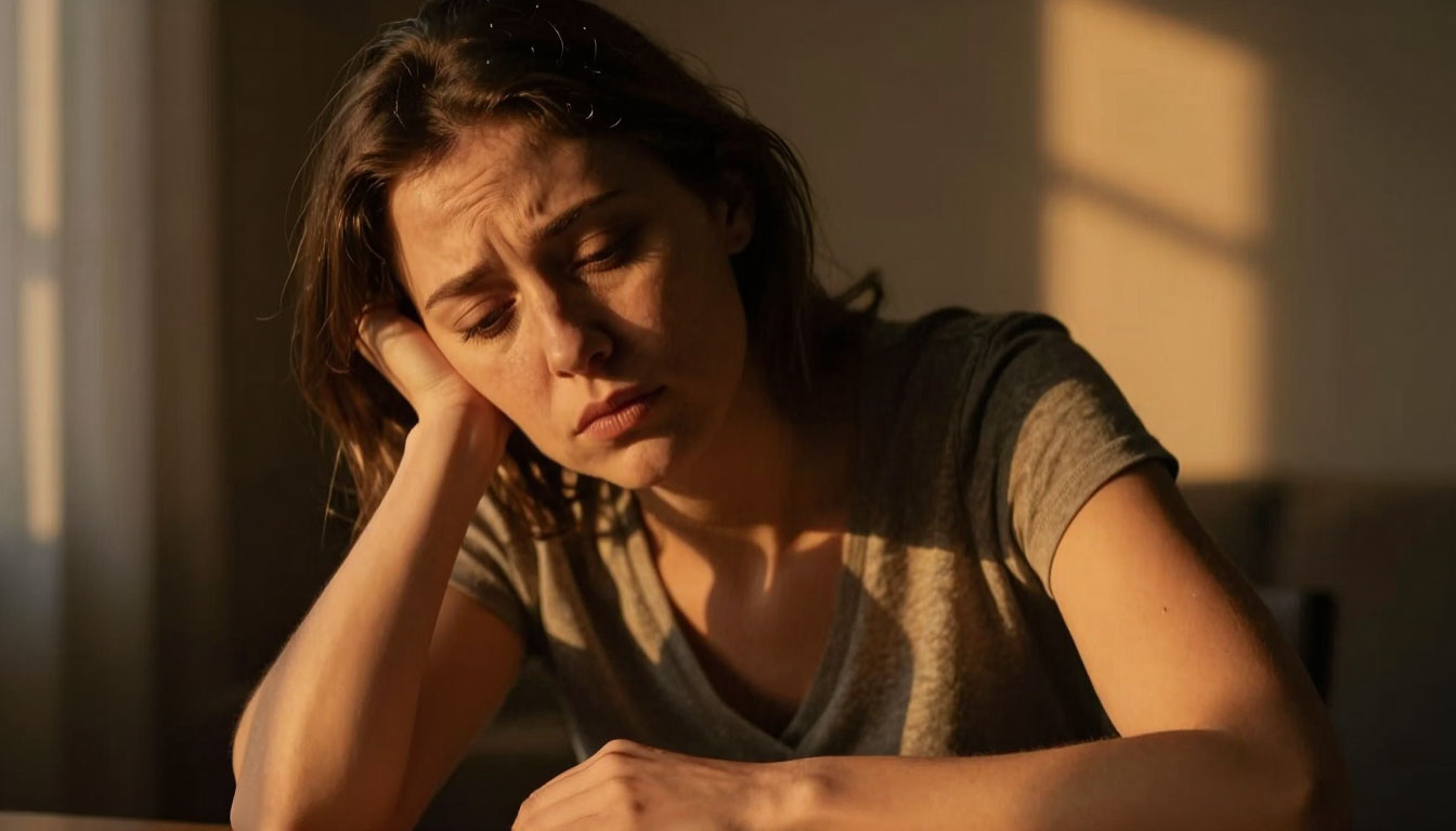 женщина с анемией